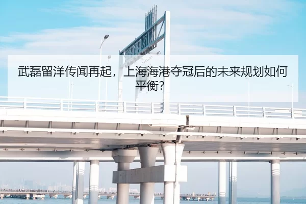 武磊留洋传闻再起，上海海港夺冠后的未来规划如何平衡？